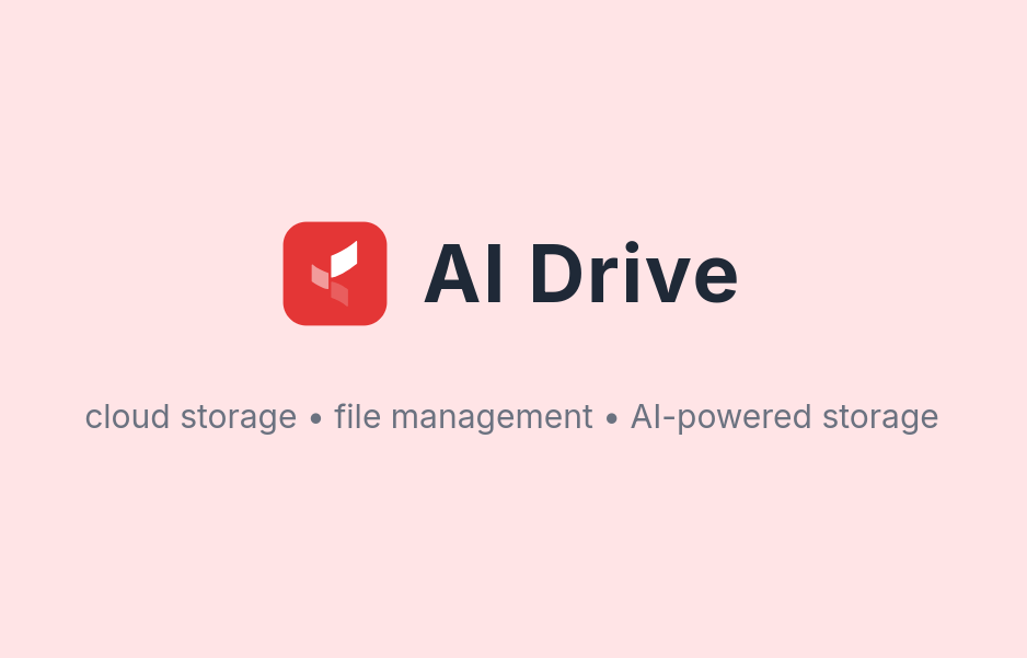 AI Drive - AI Tool in Productivity category